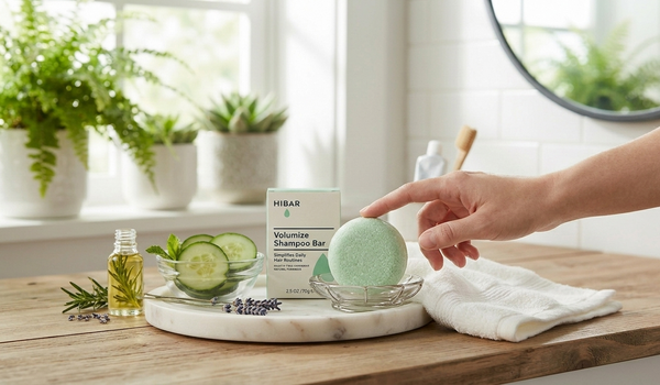 HiBAR Volumize Shampoo Bar That Simplifies Daily Hair Routines