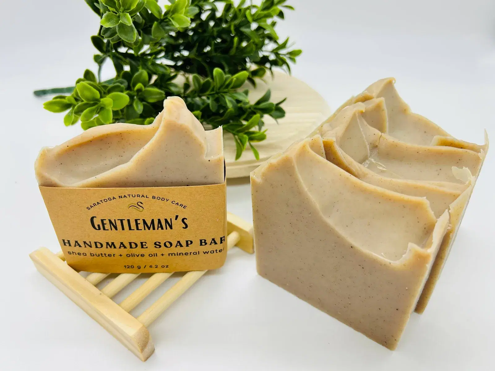 Gentleman's Handmade Soap Bar VEGAN COLD PROCESS - Image 3