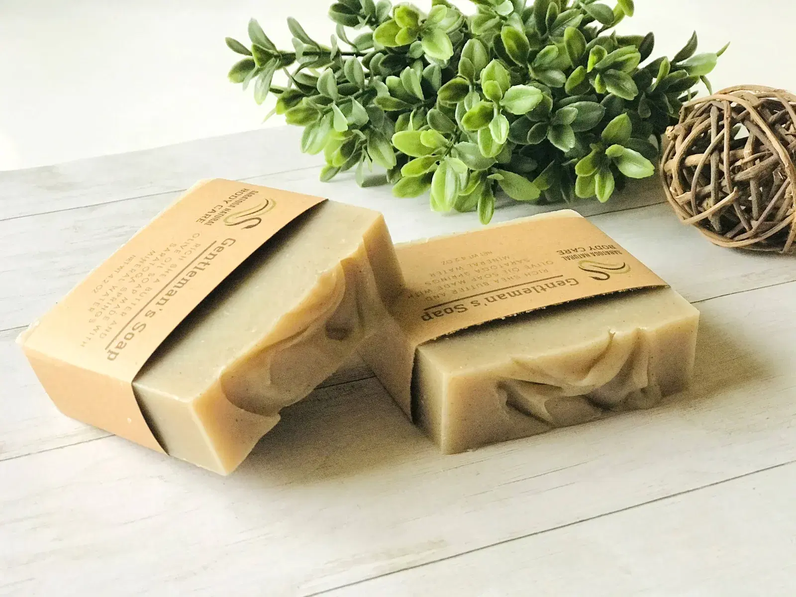 Gentleman's Handmade Soap Bar VEGAN COLD PROCESS - Image 4