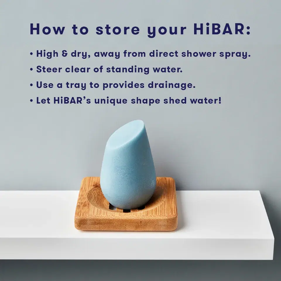 HiBAR Fragrance-Free Moisturize Conditioner Bar - Image 2
