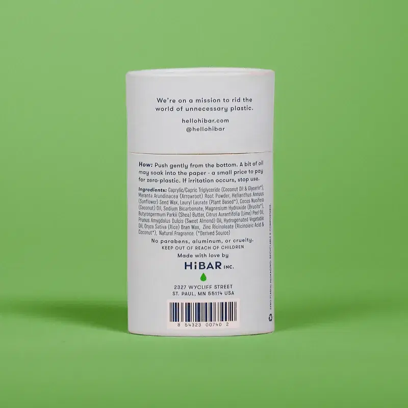 HiBAR Fresh Rain + Cucumber Deodorant - Image 2