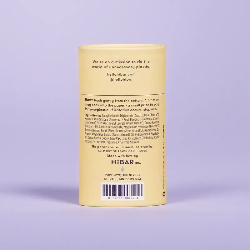 HiBAR Lavender + Jasmine Deodorant - Image 2