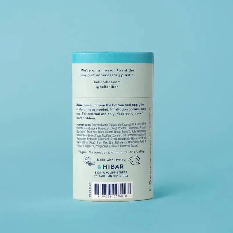 HiBAR Sensitive Deodorant Aloe-Sea-Moss - Image 2