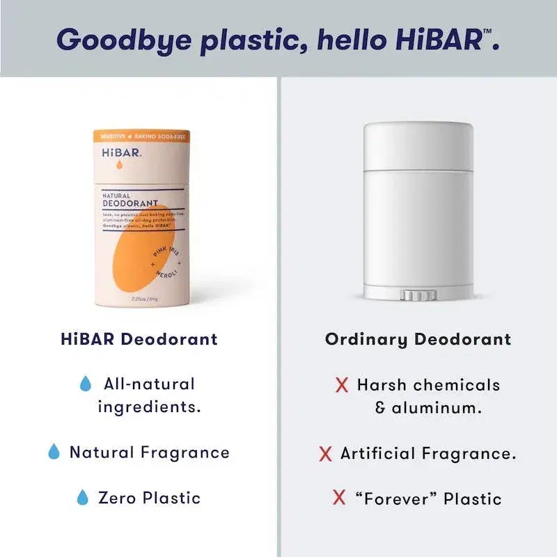 HiBAR Sensitive Deodorant Pink-Iris-Neroli - Image 4