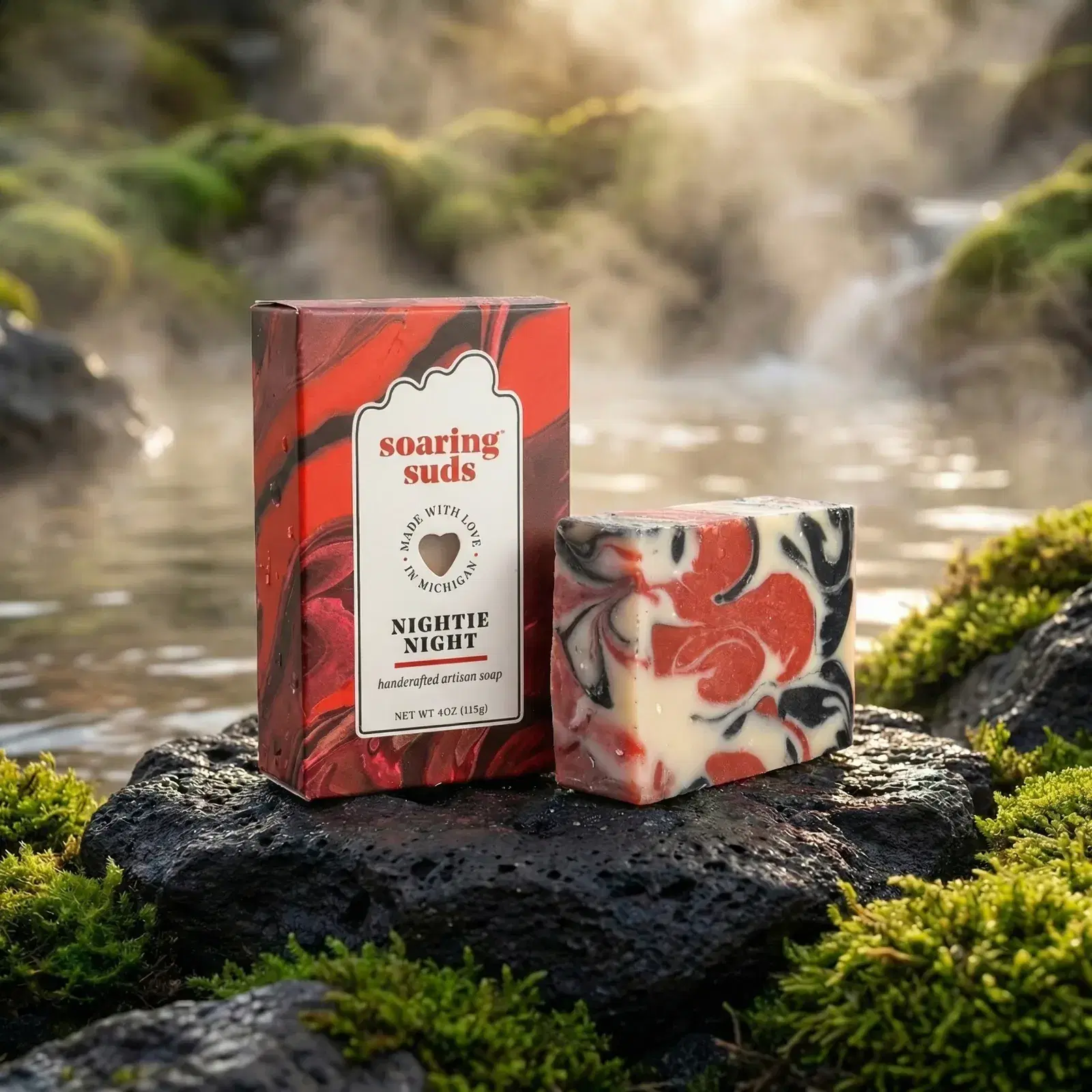 NIGHTIE NIGHT ARTISAN SOAP | SOARING SUDS