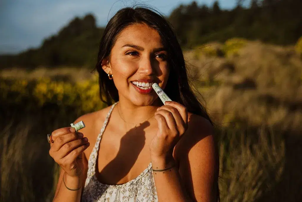 Organic Lip Balm - Pacific Mint - Image 4