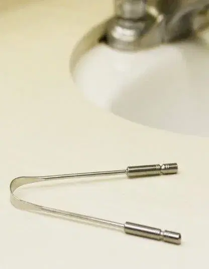 Tongue Scraper - 100% Stainless Steel Tongue Cleaner - Image 3