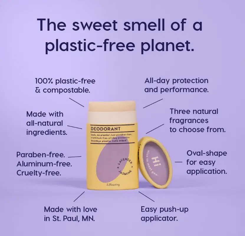 HiBAR Lavender + Jasmine Deodorant - Image 4
