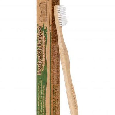 Adult Bamboo Toothbrush - Standard Soft