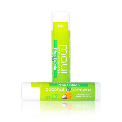 PiÃ±a Colada â€“ Beeswax & Coconut Oil Lip Balm w/ SPF 15