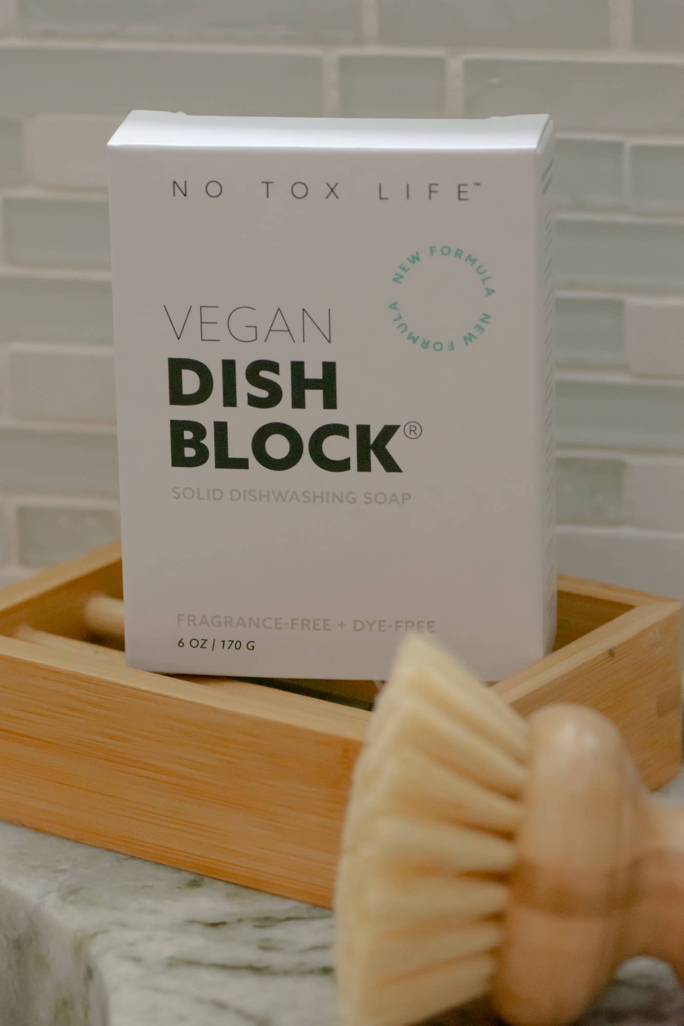 DISH BLOCK solid dish soap  6 oz | 170 g - No Tox Life