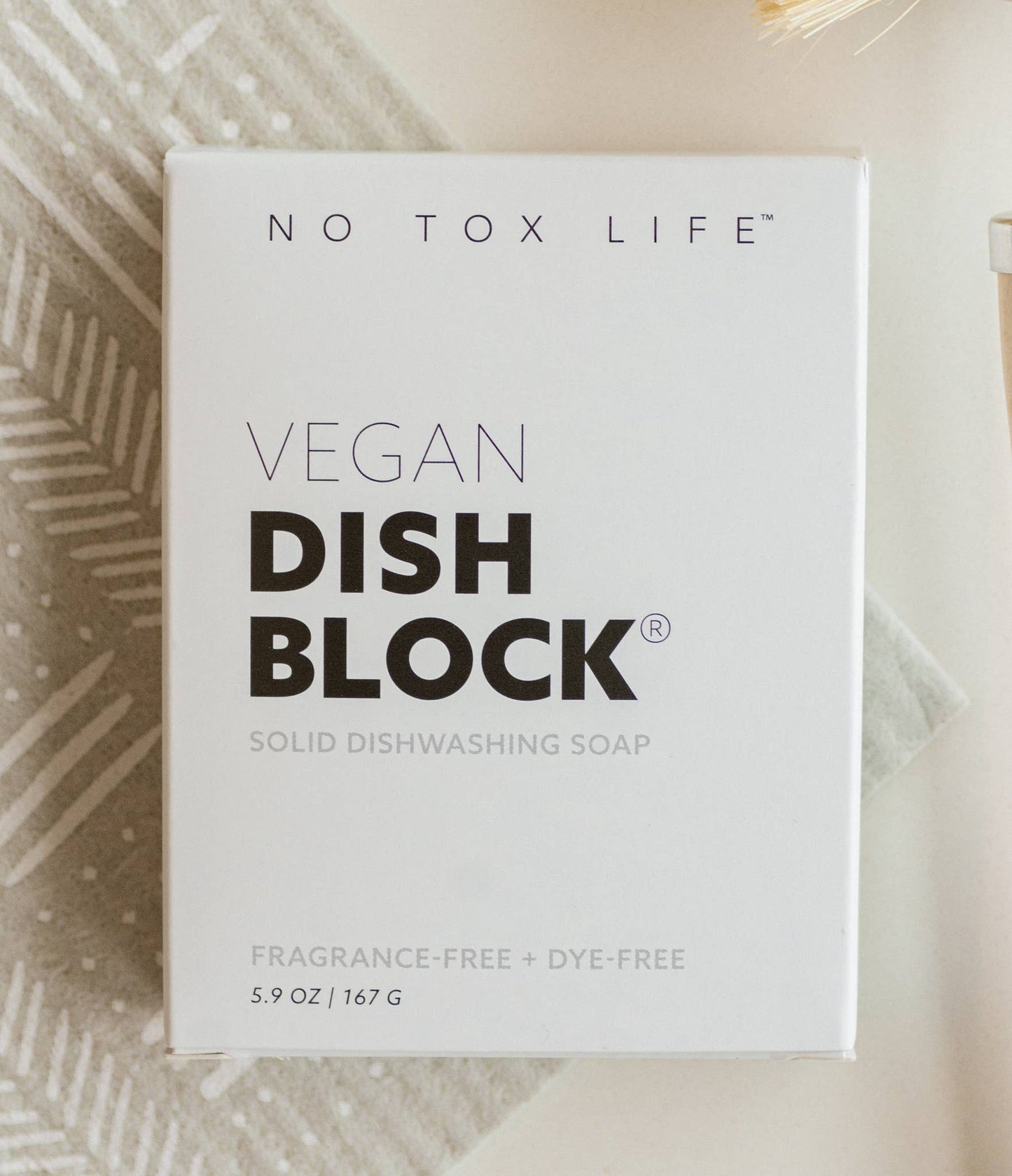 DISH BLOCK solid dish soap  6 oz | 170 g - No Tox Life