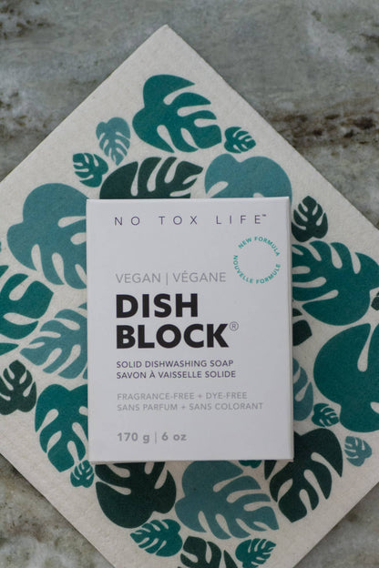 DISH BLOCK solid dish soap  6 oz | 170 g - No Tox Life