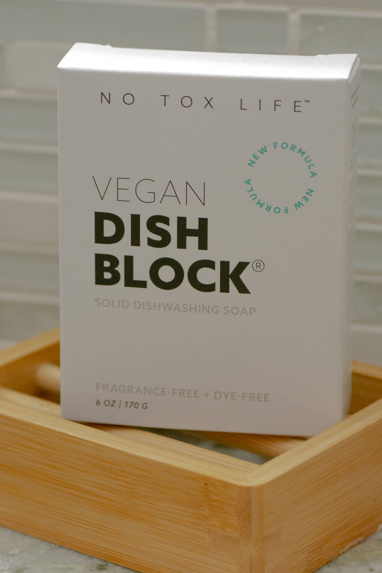 DISH BLOCK solid dish soap  6 oz | 170 g - No Tox Life