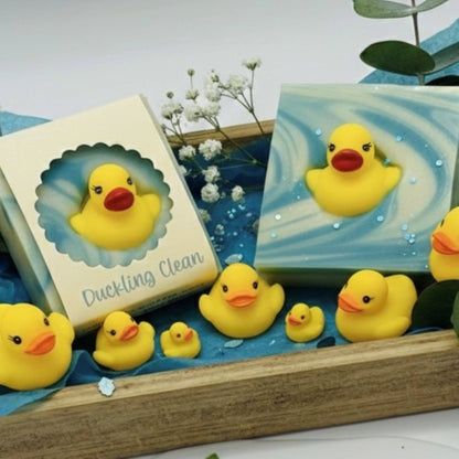 Duckling Clean Handmade Soap Bar for Kids NATURAL VEGAN: Unscented